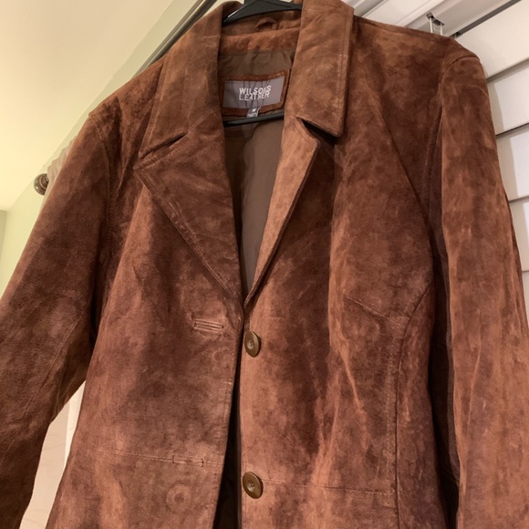 Vintage Wilson’s Leather Suede Blazer Jacket - Picture 3 of 8